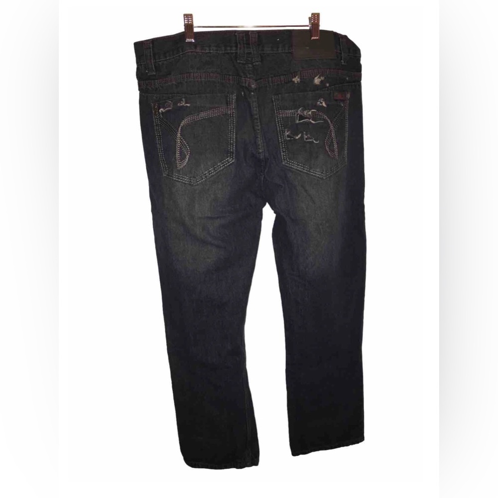 Swiss Cross Jeans Size 40/32L Inseam 30, Waist 19.5” Rise 11” Long 41” China